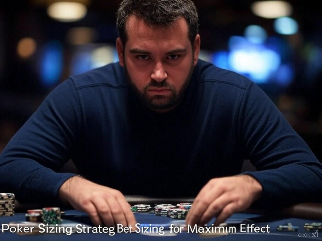 Poker Sizing Strategy: Bet Sizing for Maximum Effect